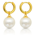 Pearly Queen single pearl earrings